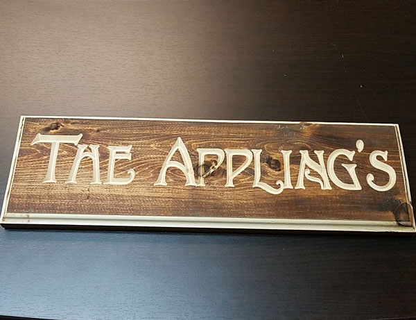 CNC Routed and Engraved Signs