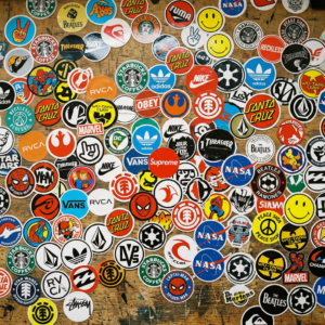 Fast San Diego Circle Stickers