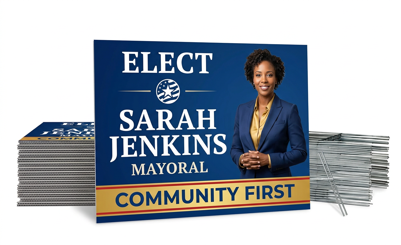 Bulk Order San Diego Print Yard Signs & Custom Lawn Signs
